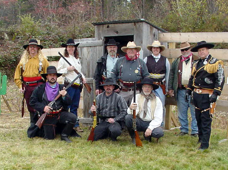 Posse 7 of the 2003 Ghost Riders Revenge Shoot at Candia, NH.